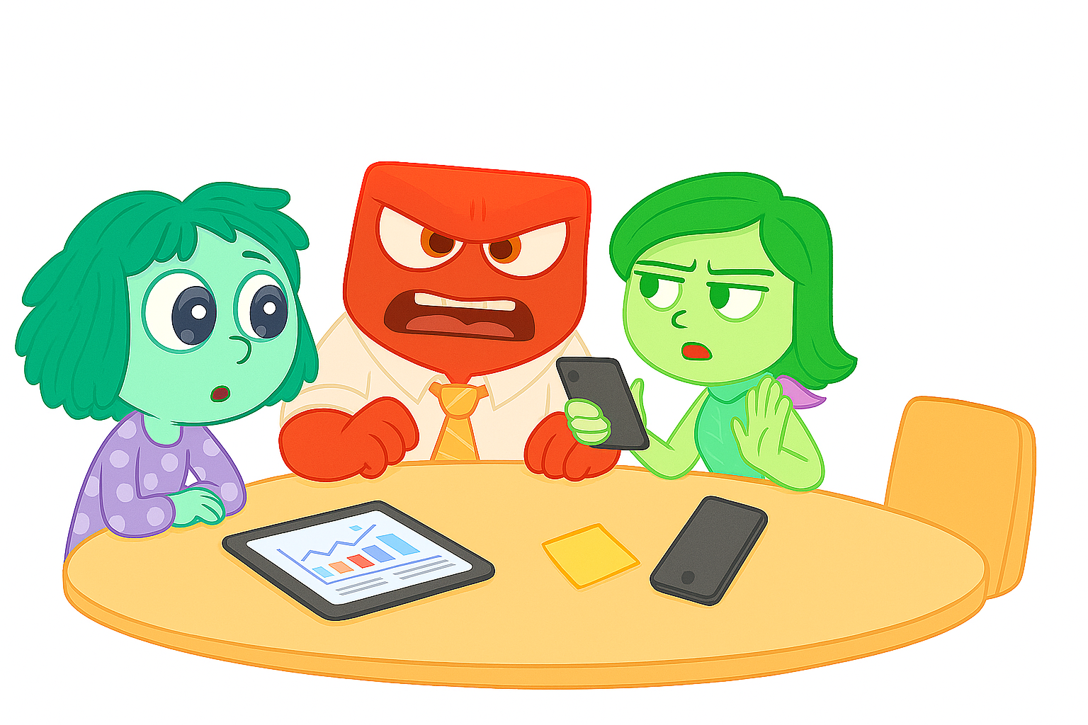 모니터링 캐릭터